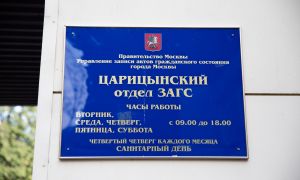 Царицынский ЗАГС график работы